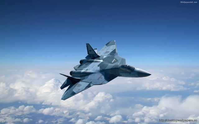 Fighter jet clouds blue sky #8 free wallpaper for desktop - medium preview image
