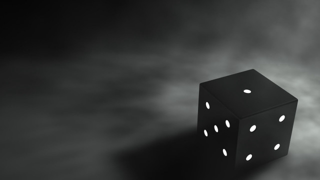 Black dice white dots table free wallpaper for desktop - medium preview image