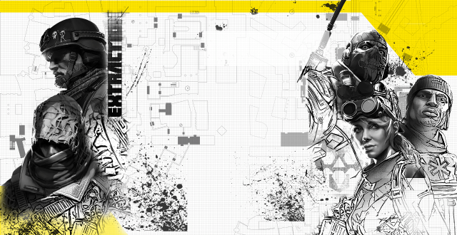 Couple yellow background black white free wallpaper for desktop - medium preview image