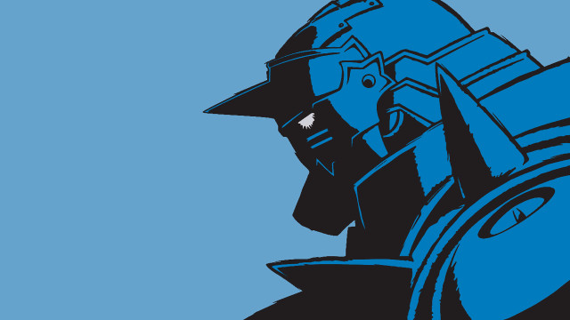 Blue black man helmet pipe free wallpaper for desktop - medium preview image