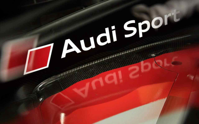 Audi sport logo mirror digital free wallpaper for desktop - medium preview image