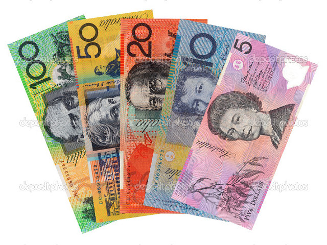 Australian currency notes group white free wallpaper for desktop - medium preview image