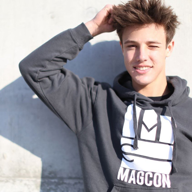 Young man hoodie wind blackandwhite free wallpaper for tablet - medium preview image