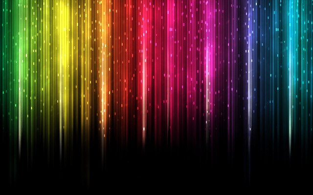 Rainbow colored background stars lines #2 free wallpaper for desktop - medium preview image