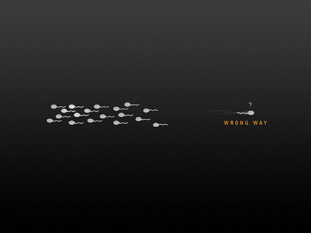Black background white yellow design free wallpaper for desktop - medium preview image