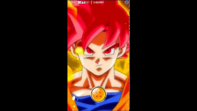 Dragonball redhair blue shirt yellowball free wallpaper for desktop - medium preview image