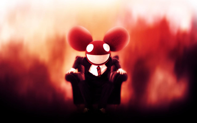 Cartoon character chair red background free wallpaper for desktop - medium preview image