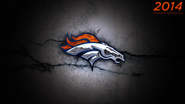 Denver football wall logo flames free wallpaper for desktop - medium preview image