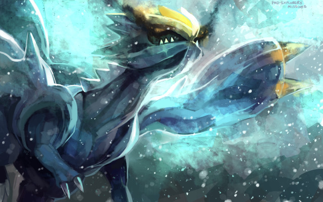 Cute pokemon snowfall bigeyes tail free wallpaper for desktop - medium preview image