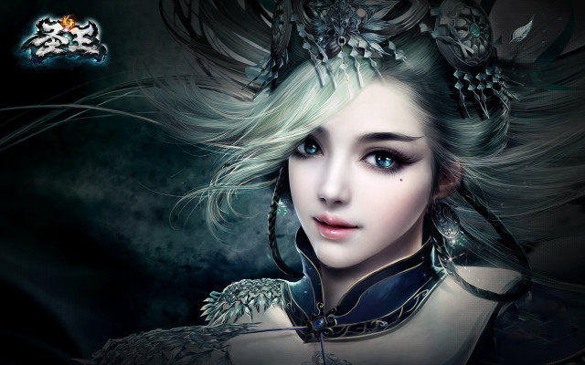 Woman crown dragon head dragon free wallpaper for desktop - medium preview image