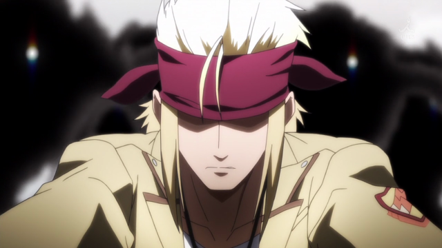 Blonde man red hat anime free wallpaper for desktop - medium preview image
