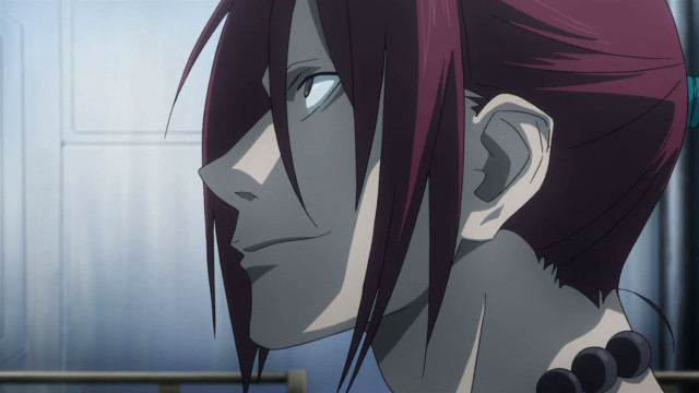 Man purple hair piercings anime free wallpaper for desktop - medium preview image