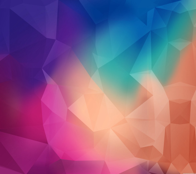 Colorful abstract low poly blurred free wallpaper for tablet - medium preview image