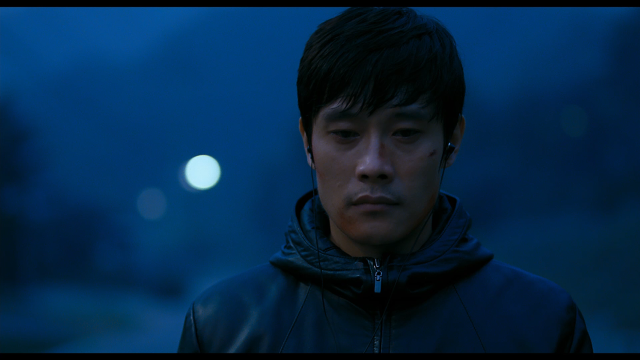 Man black jacket night full free wallpaper for desktop - medium preview image