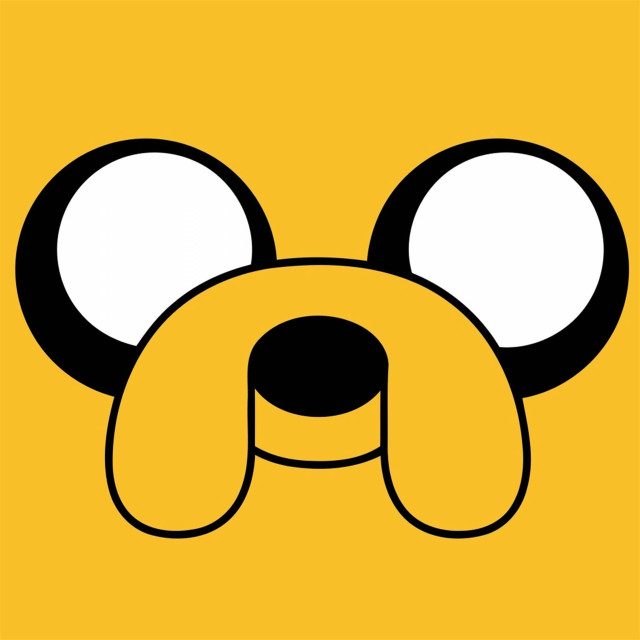 Yellow black cartoon face nose free wallpaper for tablet - medium preview image
