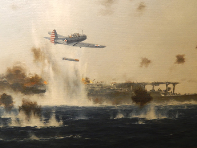 Plane ship ocean smoke flying free wallpaper for desktop - medium preview image