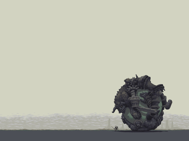 Giant ball of stuff person free wallpaper for desktop - medium preview image