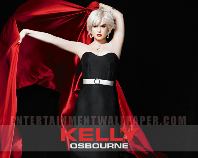 Woman black dress red shawl free wallpaper for desktop - medium preview image