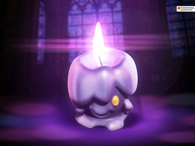 Candle purple light dark room free wallpaper for desktop - medium preview image