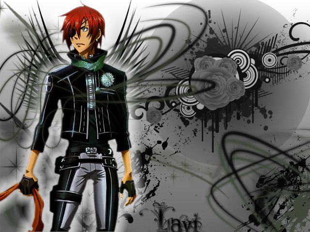 Red haired man demon background free wallpaper for desktop - medium preview image