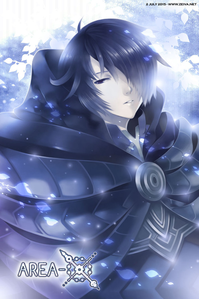 Man blue cloak eyes closed free wallpaper for mobile - medium preview image