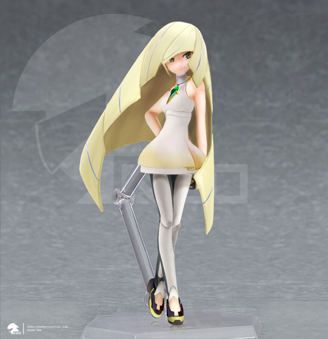 Doll suitcase posing gray background free wallpaper for tablet - medium preview image