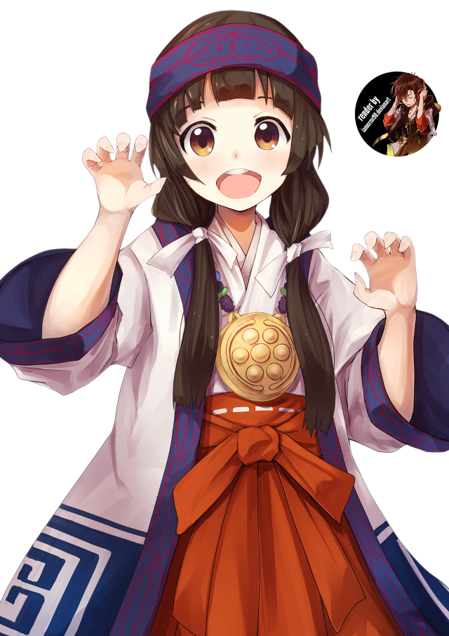 Girl costume gold medal button free wallpaper for mobile - medium preview image