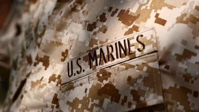 Us marine uniform name tag free wallpaper for desktop - medium preview image