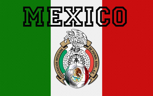 Mexico flag eagle logo poster free wallpaper for desktop - medium preview image