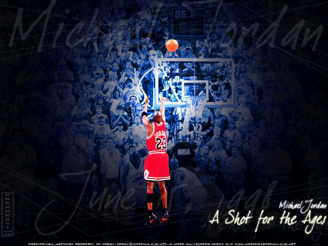 Basketball player jumping dunking arms #2 free wallpaper for desktop - medium preview image