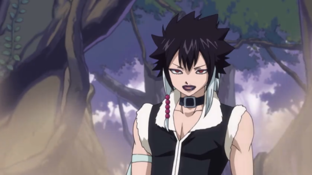 Woman black white outfit forest free wallpaper for desktop - medium preview image