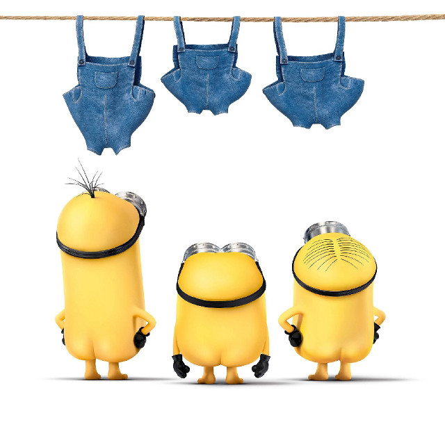 Minions hanging clothesline glasses clothespins free wallpaper for tablet - medium preview image