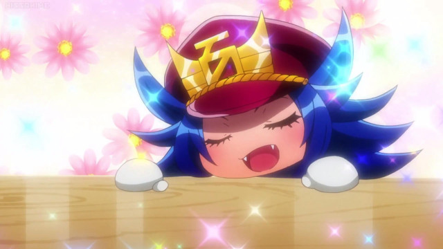 Cartoon character crown flowers wooden free wallpaper for desktop - medium preview image