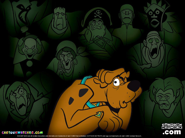 Cartoon dog collar people background free wallpaper for desktop - medium preview image