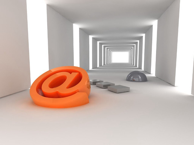 White room orange object mouse free wallpaper for desktop - medium preview image