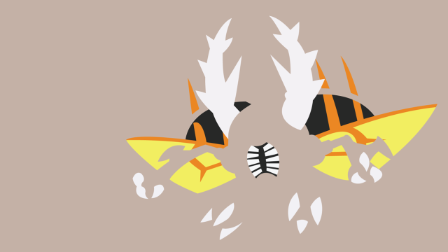 Birds feathers fish deconstructivism decay free wallpaper for desktop - medium preview image