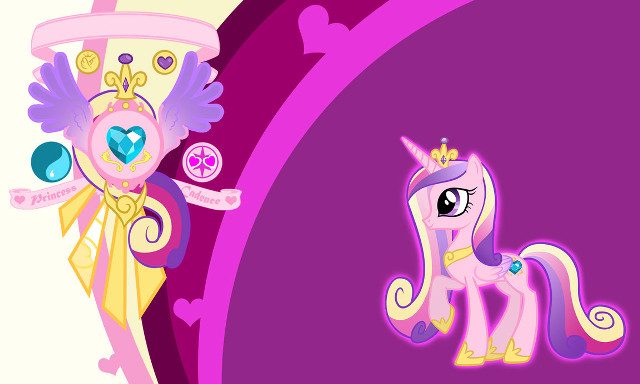 Pink pony crown purple pony free wallpaper for desktop - medium preview image