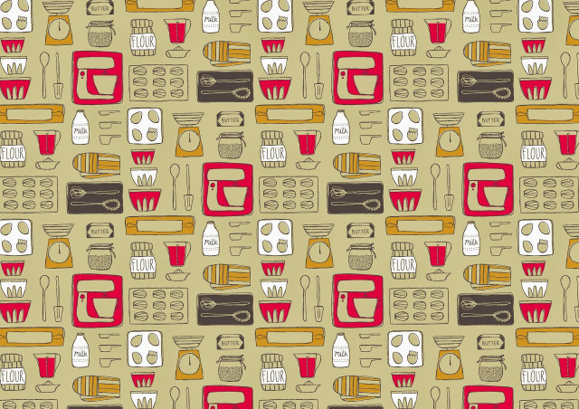 Table pattern coffee toaster annabel free wallpaper for desktop - medium preview image