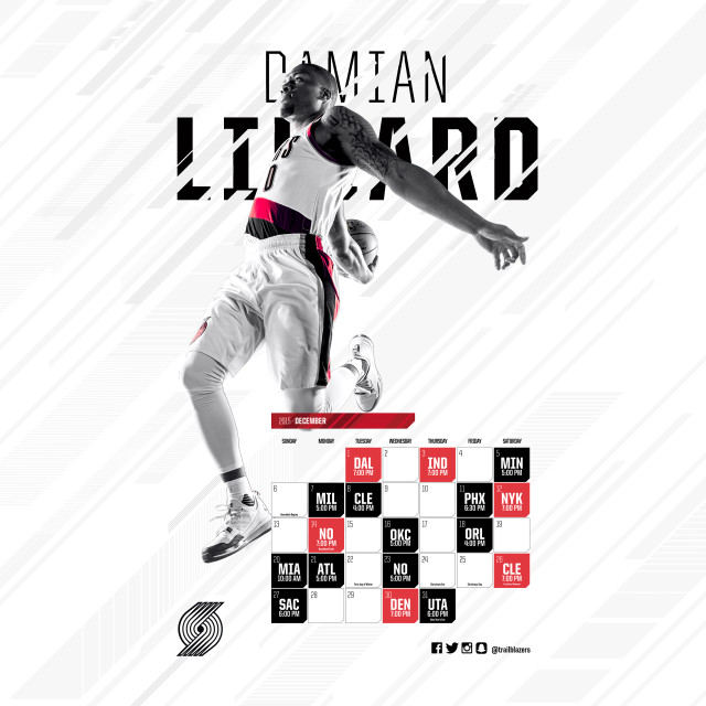 Basketball player calendar game date free wallpaper for tablet - medium preview image