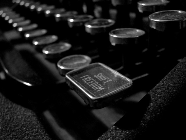 Typewriter closeup buttons book side free wallpaper for desktop - medium preview image