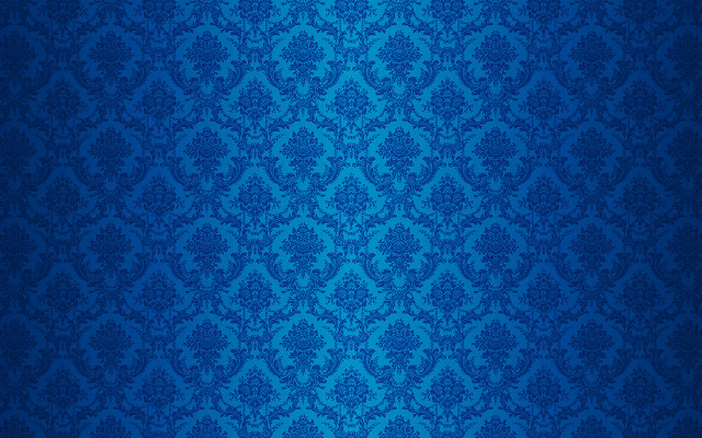 Blue wallpaper floral pattern flowers free wallpaper for desktop - medium preview image