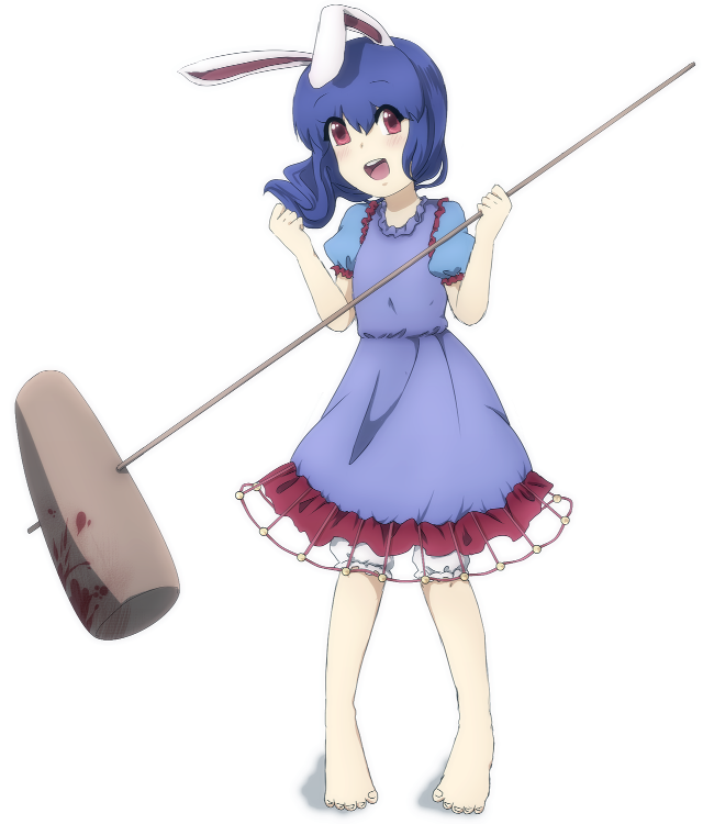 Cartoon character holding stick mouse free wallpaper for tablet - medium preview image