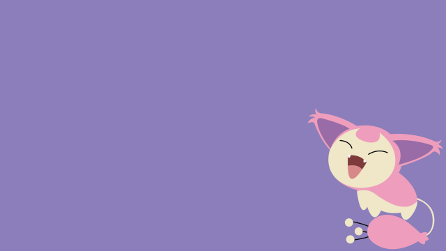 Cartoon character screaming skateboard purple free wallpaper for desktop - medium preview image
