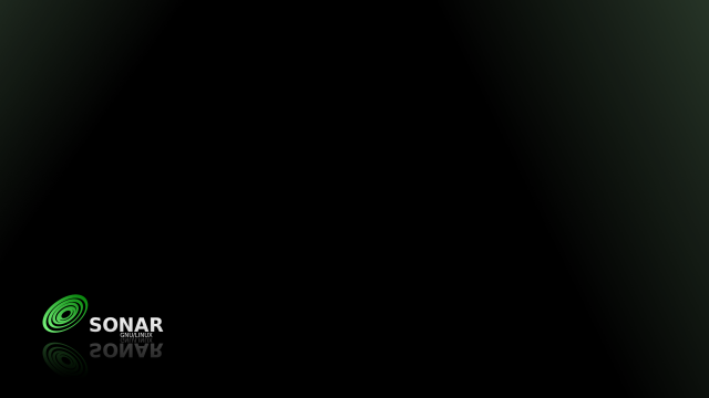 Black background green logo repeated free wallpaper for desktop - medium preview image