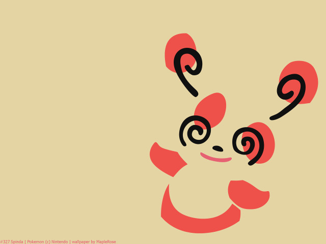 Cartoon red nose black eyes free wallpaper for desktop - medium preview image