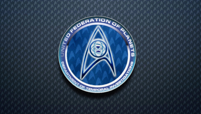 Star trek emblem dark background free wallpaper for desktop - medium preview image