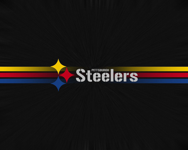 Black background rainbow star pittsburgh free wallpaper for desktop - medium preview image