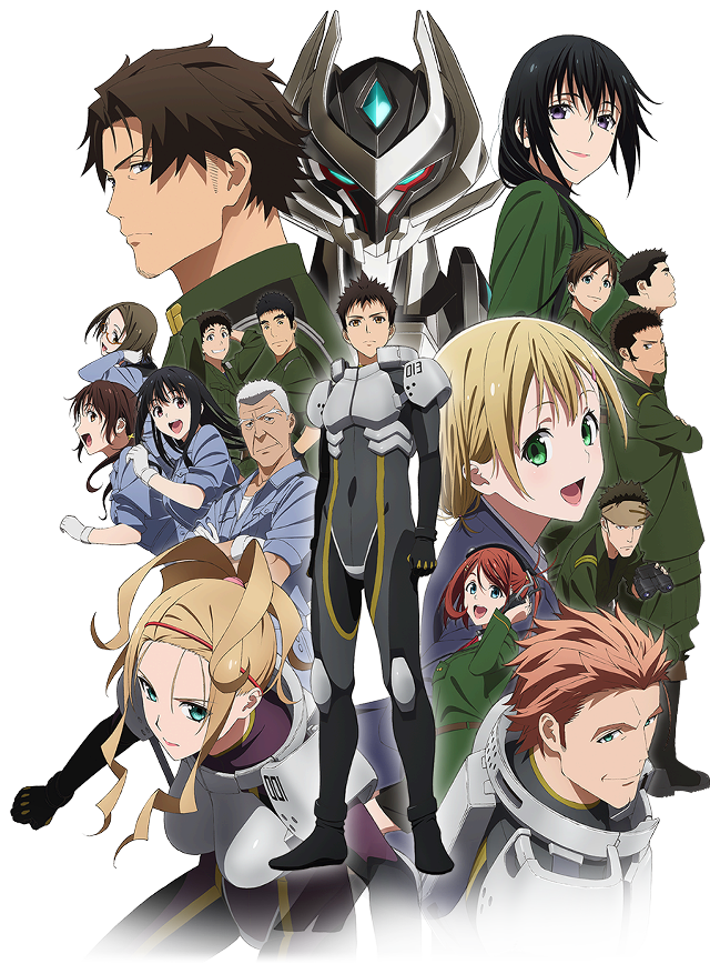 Anime characters robot sword man free wallpaper for mobile - medium preview image