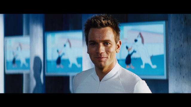 Man white shirt painting smiling free wallpaper for desktop - medium preview image