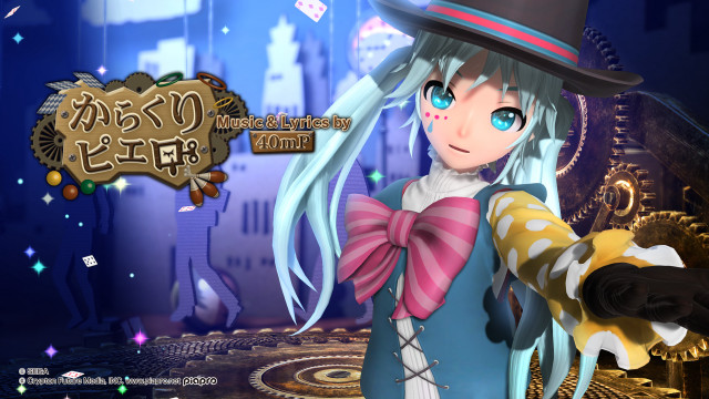 Girl hat dress bow tie free wallpaper for desktop - medium preview image